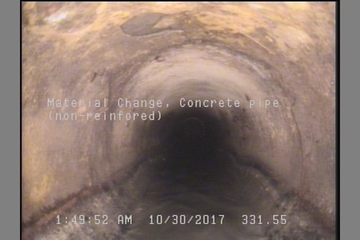 Material Change, Concrete pipe (non-reinfored)