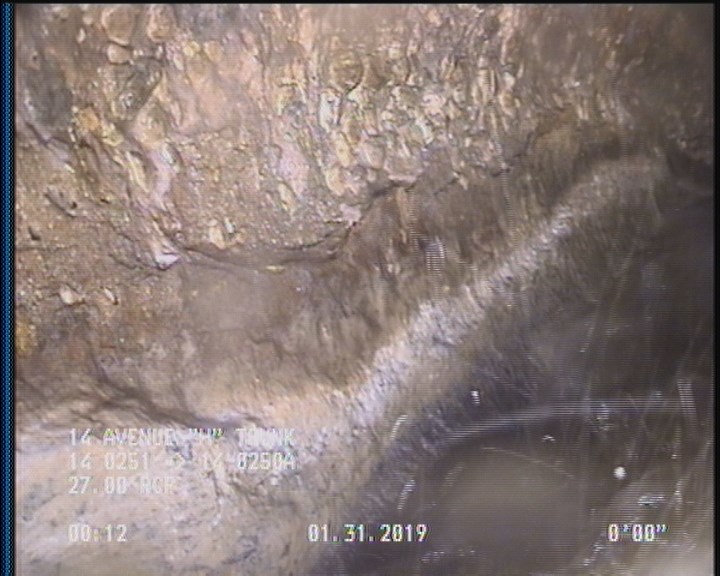 Surface Spalling, from 09 to 03 o'clock, within 8 inches of joint: YES, Start