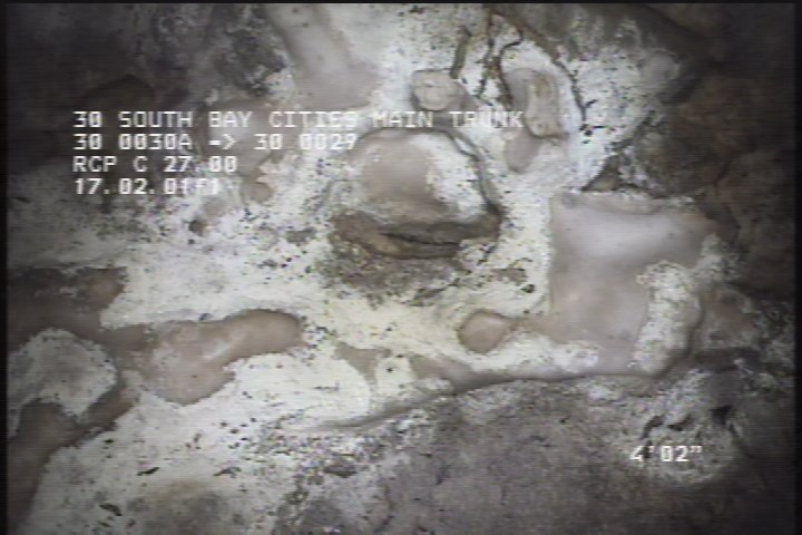Surface Aggregate Projecting, from 08 to 04 o'clock, within 8 inches of joint: YES, Start