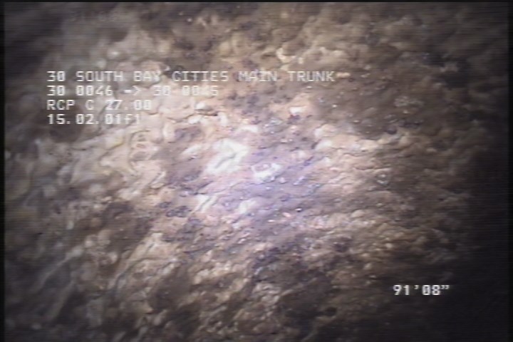 Surface Reinforcement Visible, from 08 to 04 o'clock, within 8 inches of joint: YES, Start