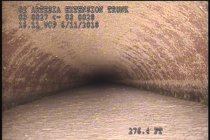 Deposits Settled Other, 50 %of cross sectional area, from 03 to 09 o'clock, , within 8 inches of joint: YES, Start - FLOATING GREASE