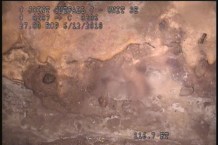 Surface Aggregate Visible, from 09 to 10 o'clock, within 8 inches of joint: NO - SEVERE AGG SPORATIC