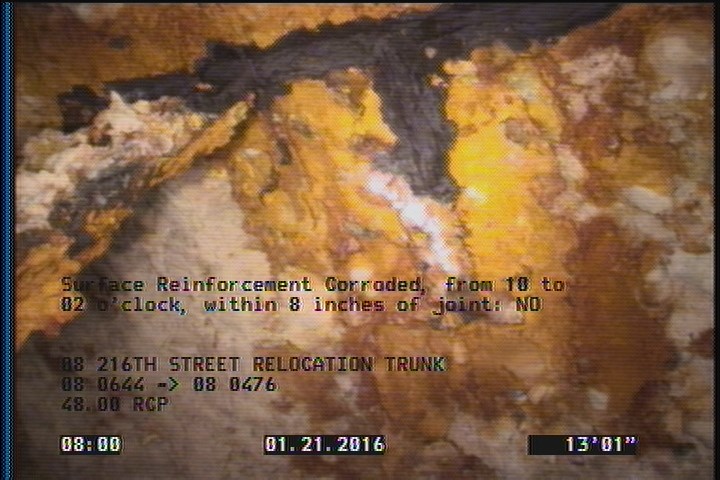 Surface Reinforcement Corroded, from 09 to 03 o'clock, within 8 inches of joint: NO, Start