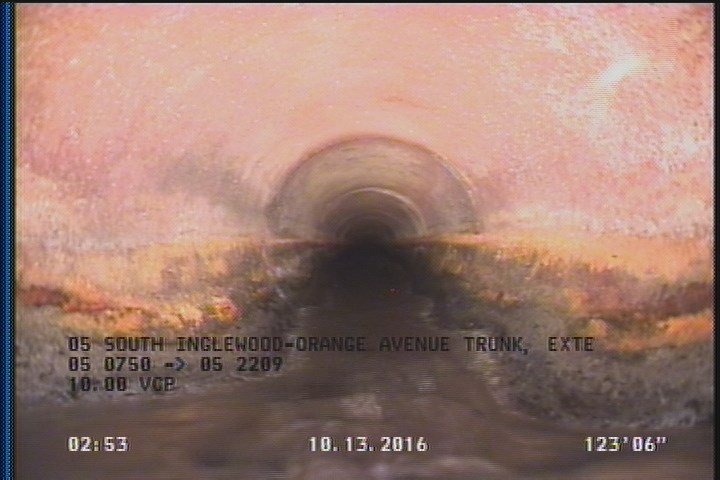 Water Level, Sag in pipe, 10 %of cross sectional area