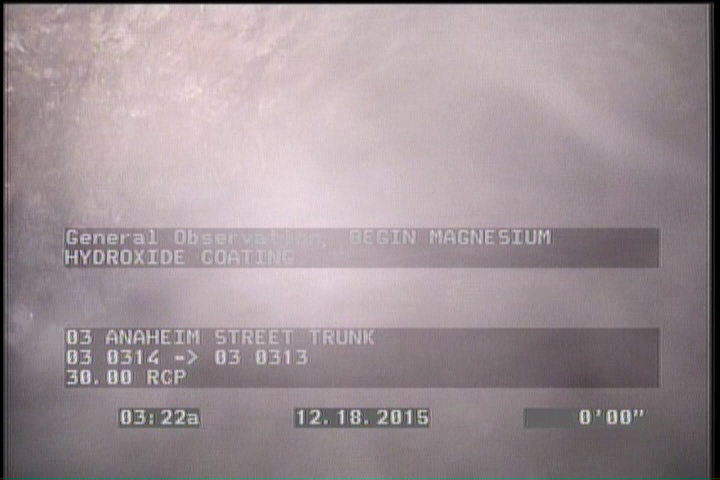 General Observation - BEGIN MAGNESIUM HYDROXIDE COATING