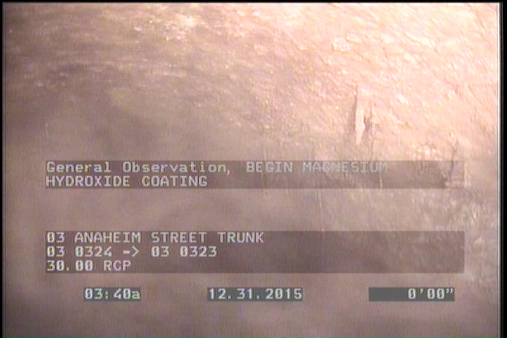 General Observation - BEGIN MAGNESIUM HYDROXIDE COATING
