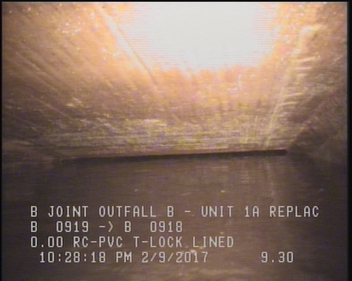 Survey Abandoned - DOWN LEG OF THE U/S SIPHON