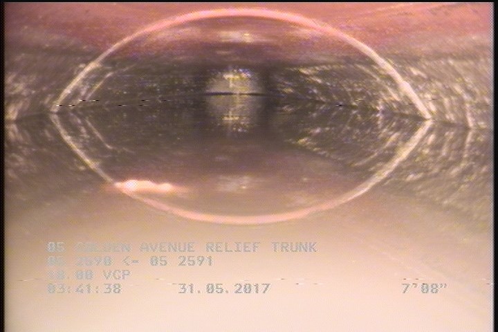 Survey Abandoned - UP LEG OF THE D/S SIPHON