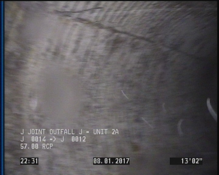 Surface Reinforcement Visible, from 08 to 04 o'clock, within 8 inches of joint: YES, Start