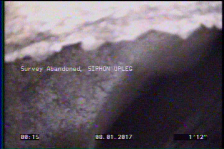 Survey Abandoned - SIPHON UPLEG