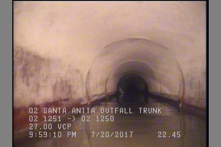 Deposits Settled Other, 15 %of cross sectional area, at 06 o'clock, , within 8 inches of joint: YES, Start - SLUDGE