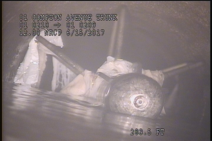 Survey Abandoned - JETTER WEDGED IN 12" PIPE