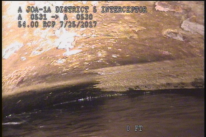 Survey Abandoned - DOWNLEG UPSTREAM SIPHON