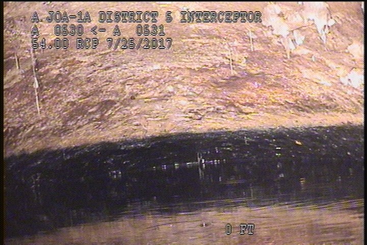 Survey Abandoned - UPLEG DOWNSTREAM SIPHON