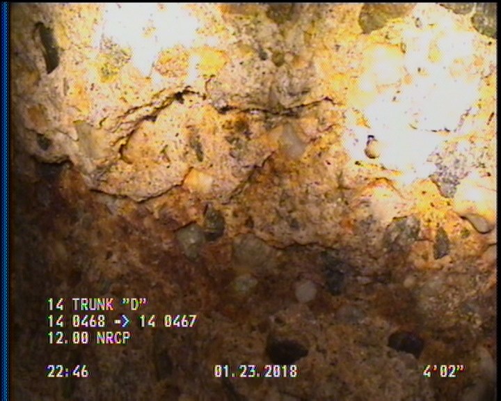 Surface Aggregate Projecting, from 09 to 03 o'clock, within 8 inches of joint: YES, Start