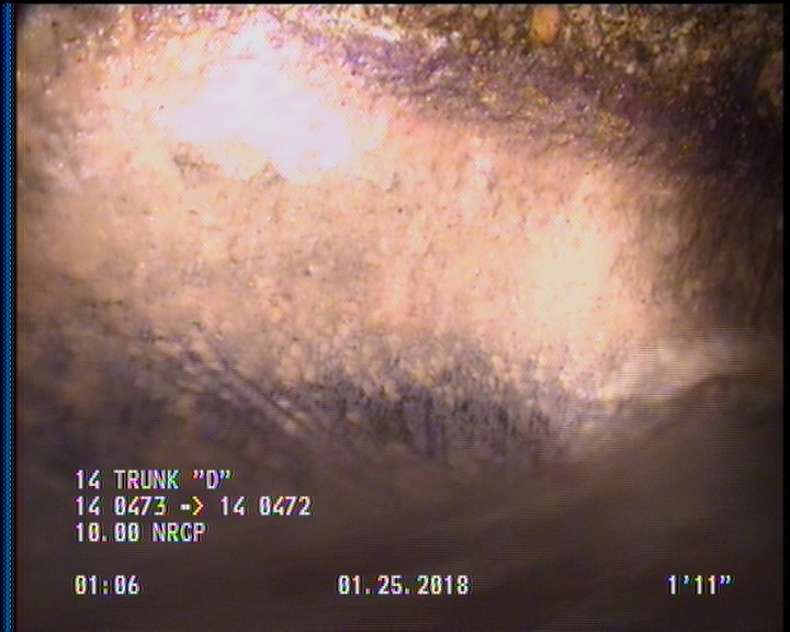 Surface Spalling, from 08 to 04 o'clock, within 8 inches of joint: YES, Start