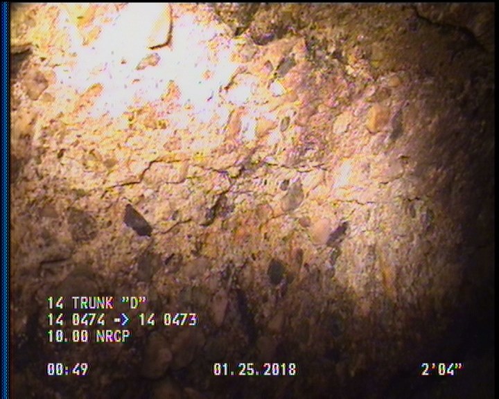 Surface Spalling, from 08 to 04 o'clock, within 8 inches of joint: YES, Start