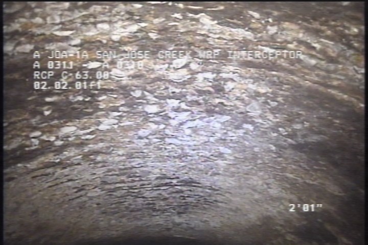 Water Mark, 100 %of cross sectional area