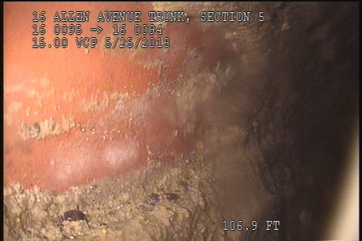 Water Level, Sag in pipe, 90 %of cross sectional area