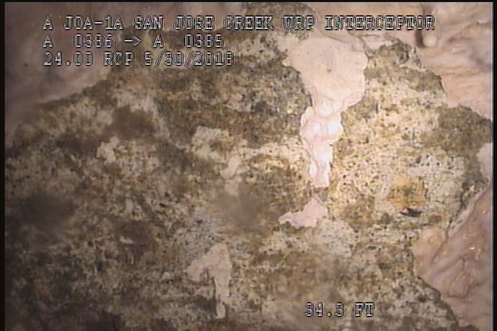 Surface Spalling, from 08 to 04 o'clock, within 8 inches of joint: YES, Start - BLISTERING PEELING MAG COAT