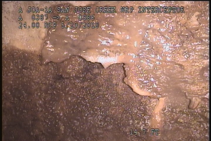 Surface Spalling, from 08 to 04 o'clock, within 8 inches of joint: YES, Start - BLISTERING PEELING CONCRETE