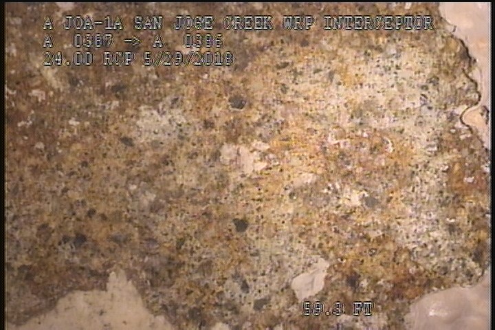 Surface Aggregate Visible, from 10 to 02 o'clock, within 8 inches of joint: NO - SEVERE AGG