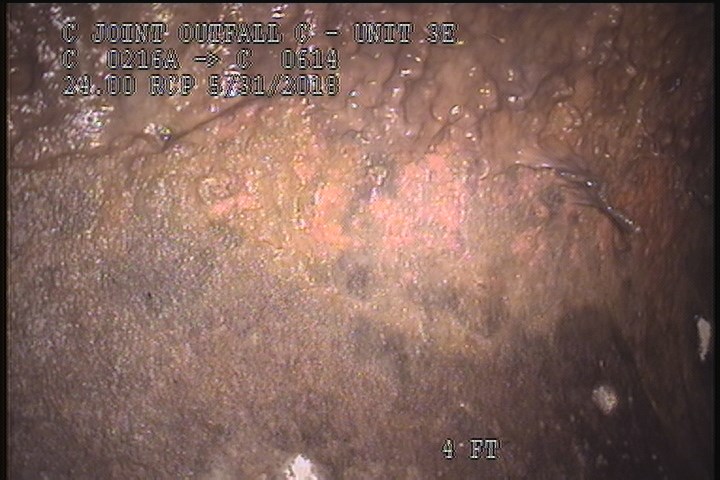 Surface Spalling, from 09 to 03 o'clock, within 8 inches of joint: YES, Start - BLISTERING PEELING CONCRETE