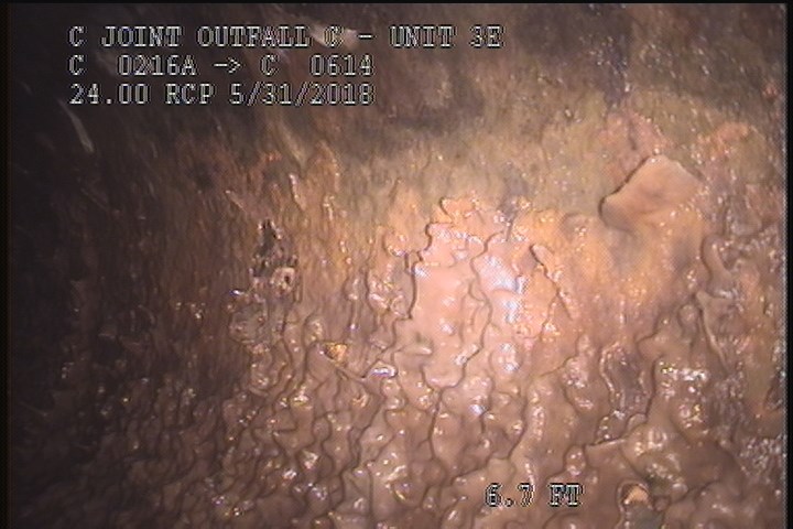 General Observation - SLIM COAT ON PIPE FROM HOT SEWAGE
