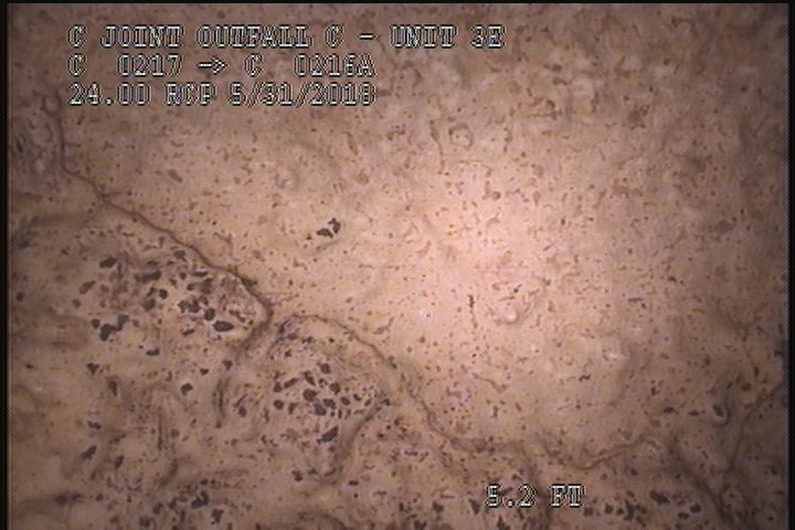 Surface Spalling, from 09 to 03 o'clock, within 8 inches of joint: YES, Start - BLISTERING PEELING CONCRETE