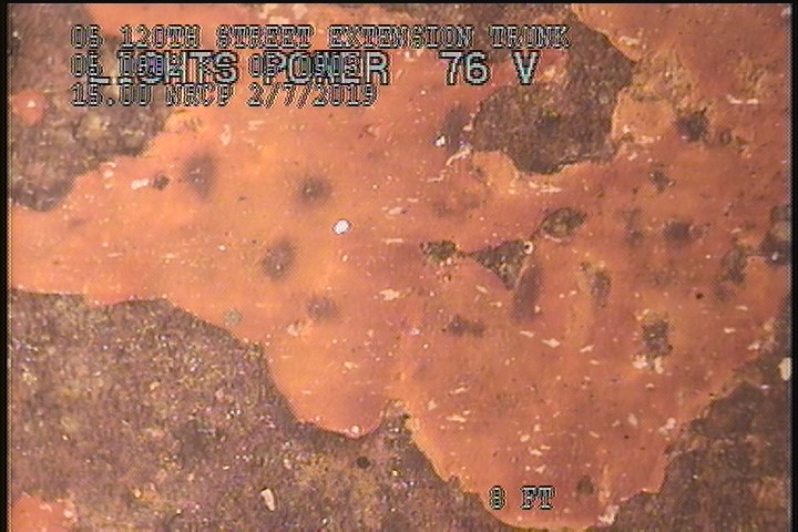 General Observation - RED COATING OVER NRCP