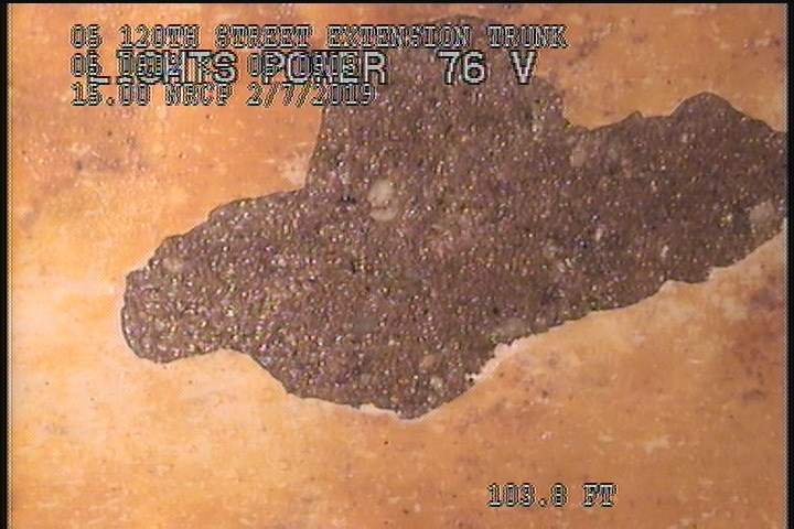 General Observation - NRCP UNDER RED COATING