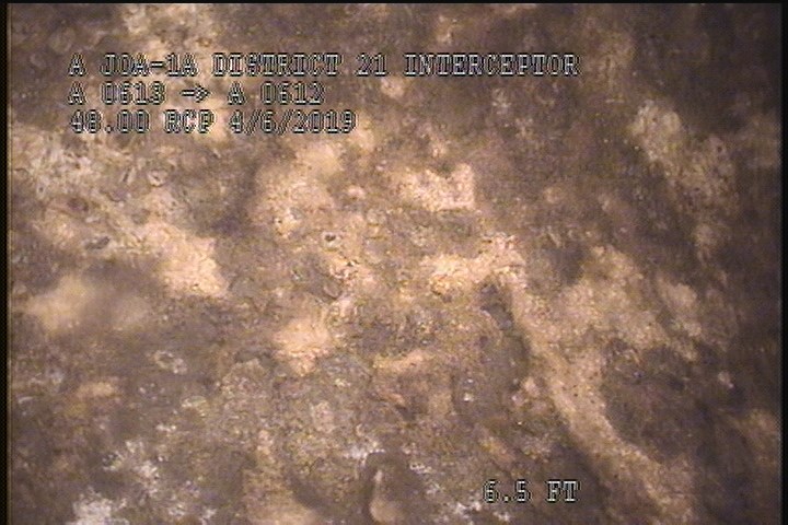 Surface Spalling, from 08 to 04 o'clock, within 8 inches of joint: YES, Start