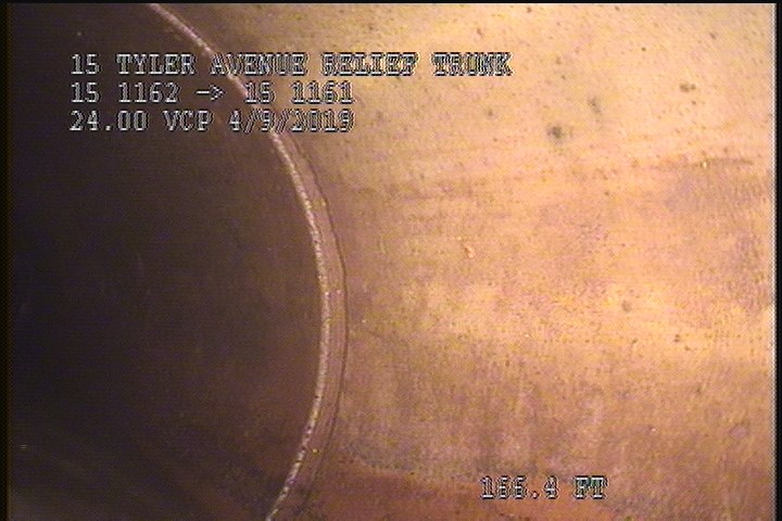 Surface Spalling, from 08 to 04 o'clock, within 8 inches of joint: YES, Start - DISCOLORATION