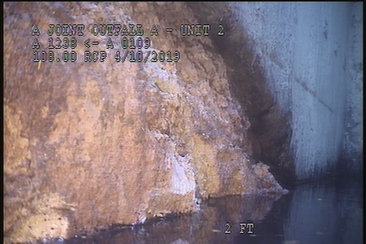 Water Mark, 95 %of cross sectional area