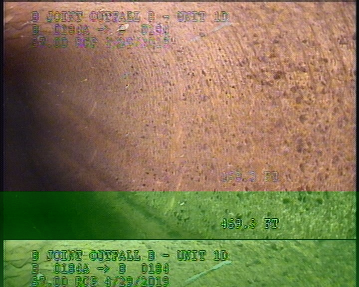 Surface Reinforcement Corroded, from 10 to 02 o'clock, within 8 inches of joint: YES - CIRCUM REBAR