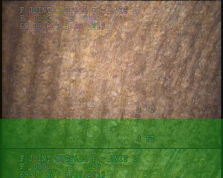 Surface Reinforcement Corroded, from 08 to 04 o'clock, within 8 inches of joint: YES, Start - LONG & CIRCUM REBAR