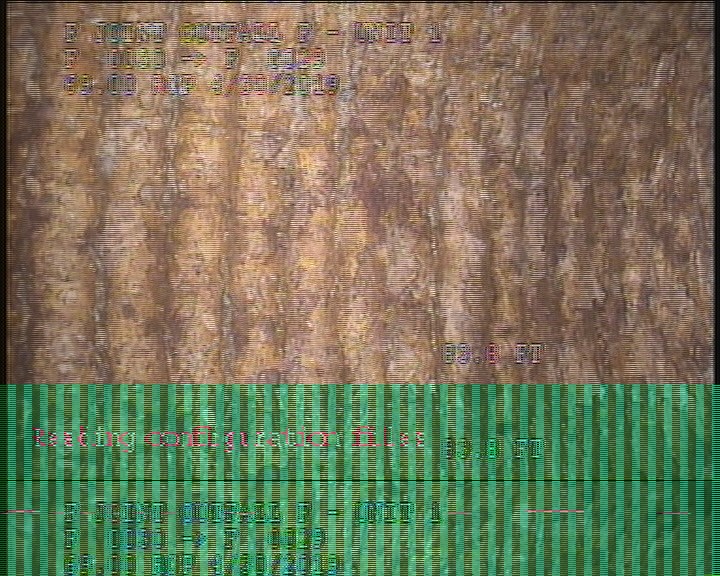 Surface Reinforcement Corroded, from 08 to 04 o'clock, within 8 inches of joint: NO - LONG CIRCUM REBAR