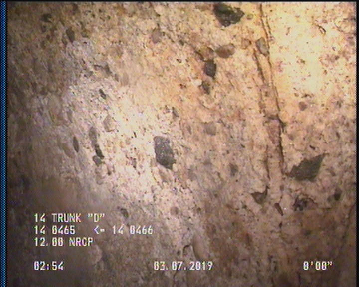 Surface Aggregate Projecting, from 09 to 03 o'clock, within 8 inches of joint: YES, Start