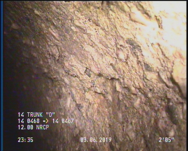 Surface Spalling, from 09 to 03 o'clock, within 8 inches of joint: YES, Start
