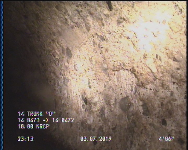 Surface Spalling, from 08 to 04 o'clock, within 8 inches of joint: YES, Start