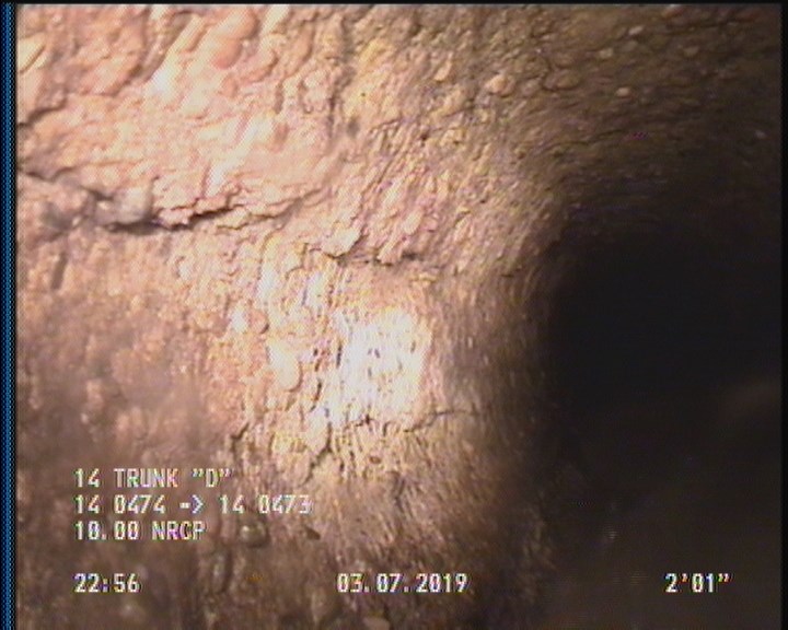 Surface Spalling, from 08 to 04 o'clock, within 8 inches of joint: YES, Start