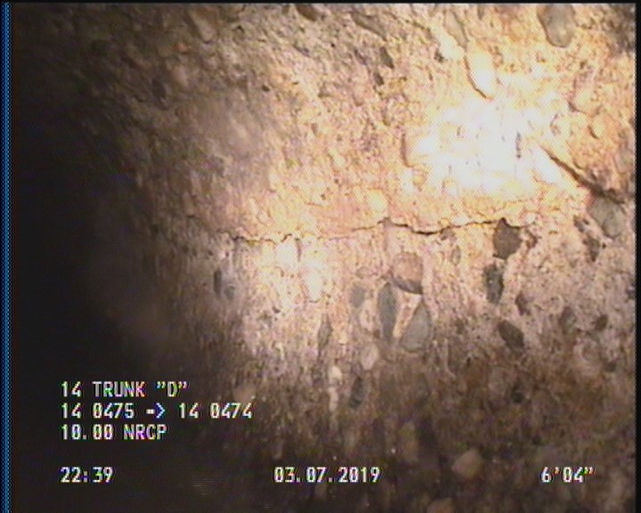 Surface Spalling, from 08 to 04 o'clock, within 8 inches of joint: YES, Start