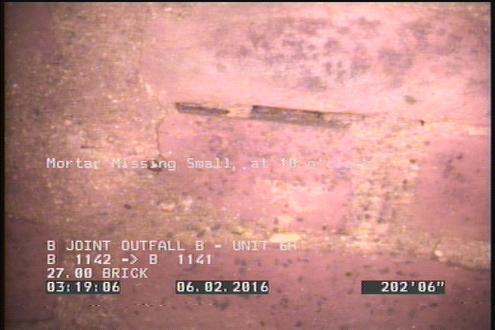 Mortar Missing Small, at 10 o'clock