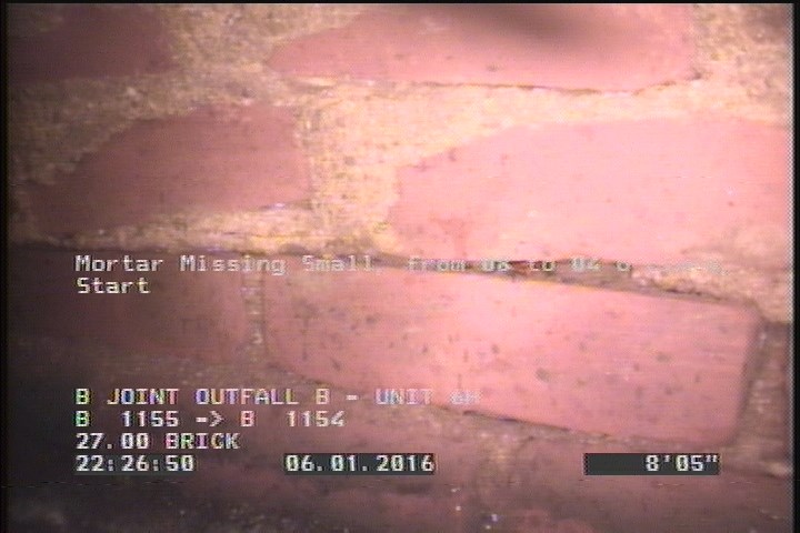 Mortar Missing Small, from 08 to 04 o'clock, Start