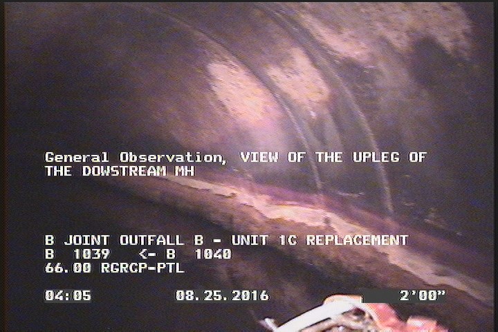 General Observation - VIEW OF THE UPLEG OF THE DOWSTREAM MH