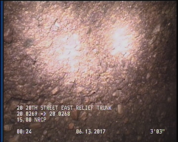 Surface Aggregate Projecting, from 09 to 03 o'clock, within 8 inches of joint: YES, Start