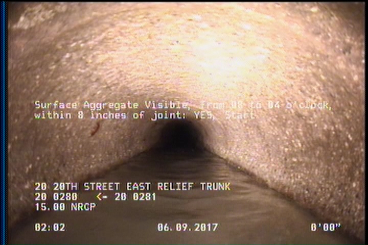 Surface Aggregate Visible, from 08 to 04 o'clock, within 8 inches of joint: YES, Start