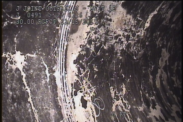 Upstream Manhole, Survey Begins(ABANDONED MH - 3:15AM