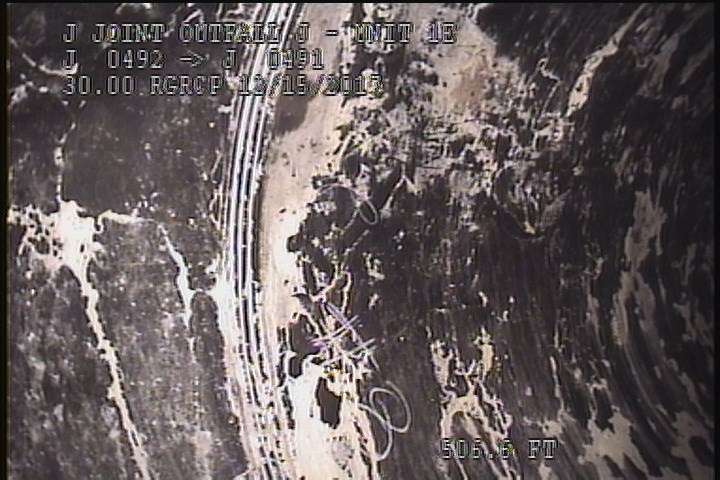 Downstream Manhole, Survey Ends(ABANDONED MH) - 2:55AM