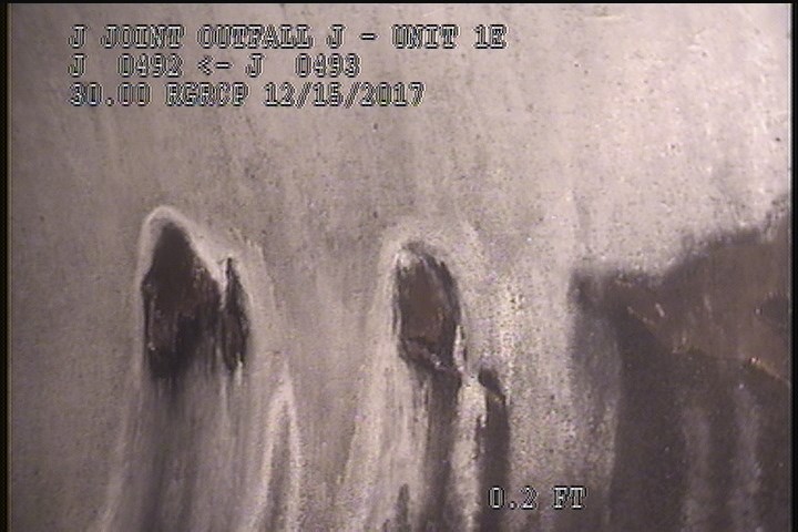 General Observation - WHITE MATERIAL ON PIPE